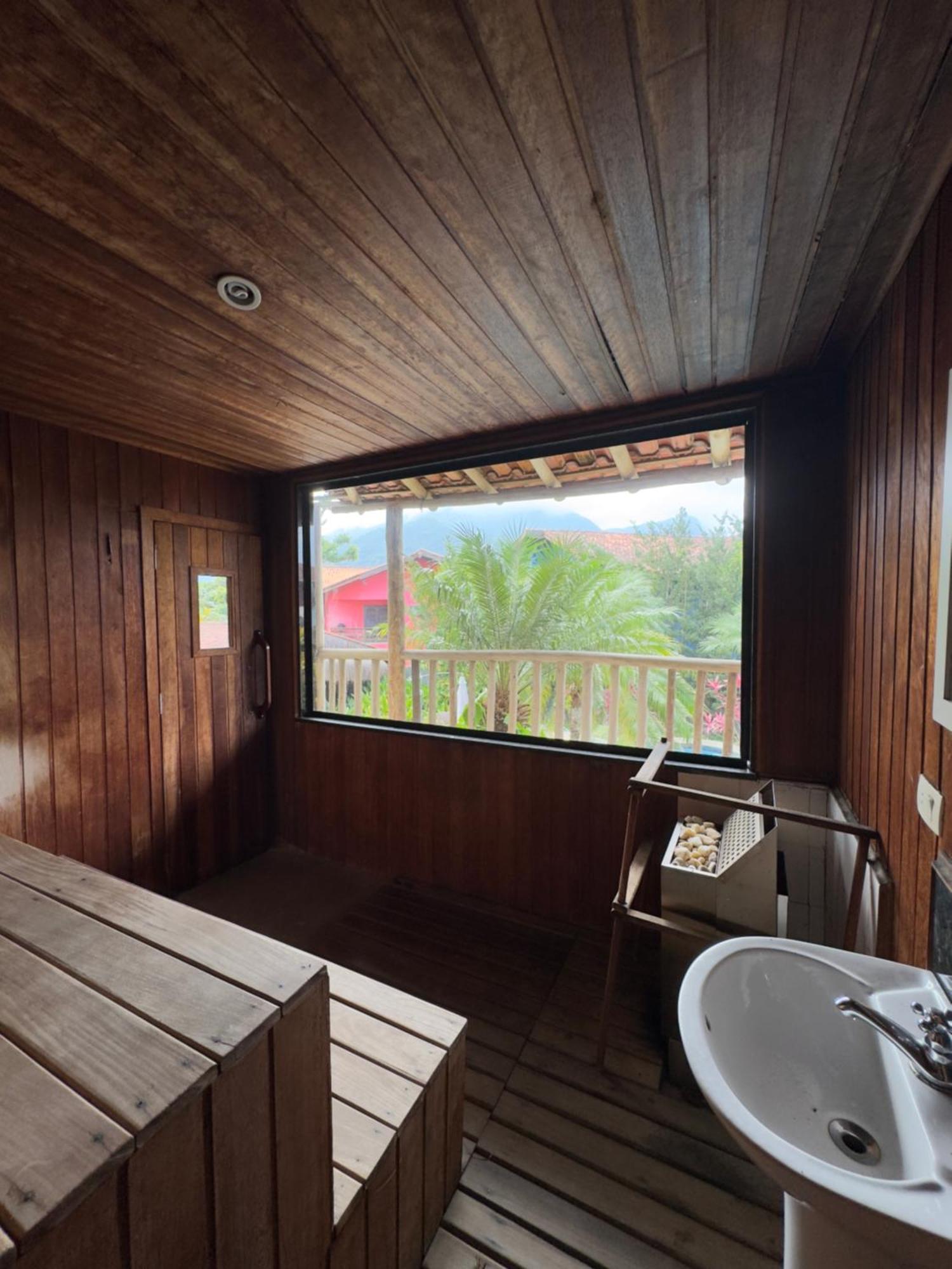 Pousada North Shore Maresias - 2 Quadras Da Praia - Casas De 2 Quartos - 80 M2 -2 Banheiros -Piscina Sauna - Estacion-Churrasq Privativa -Wifi Animais De Peq Porte Roupa De Cama E Banho Esterno foto